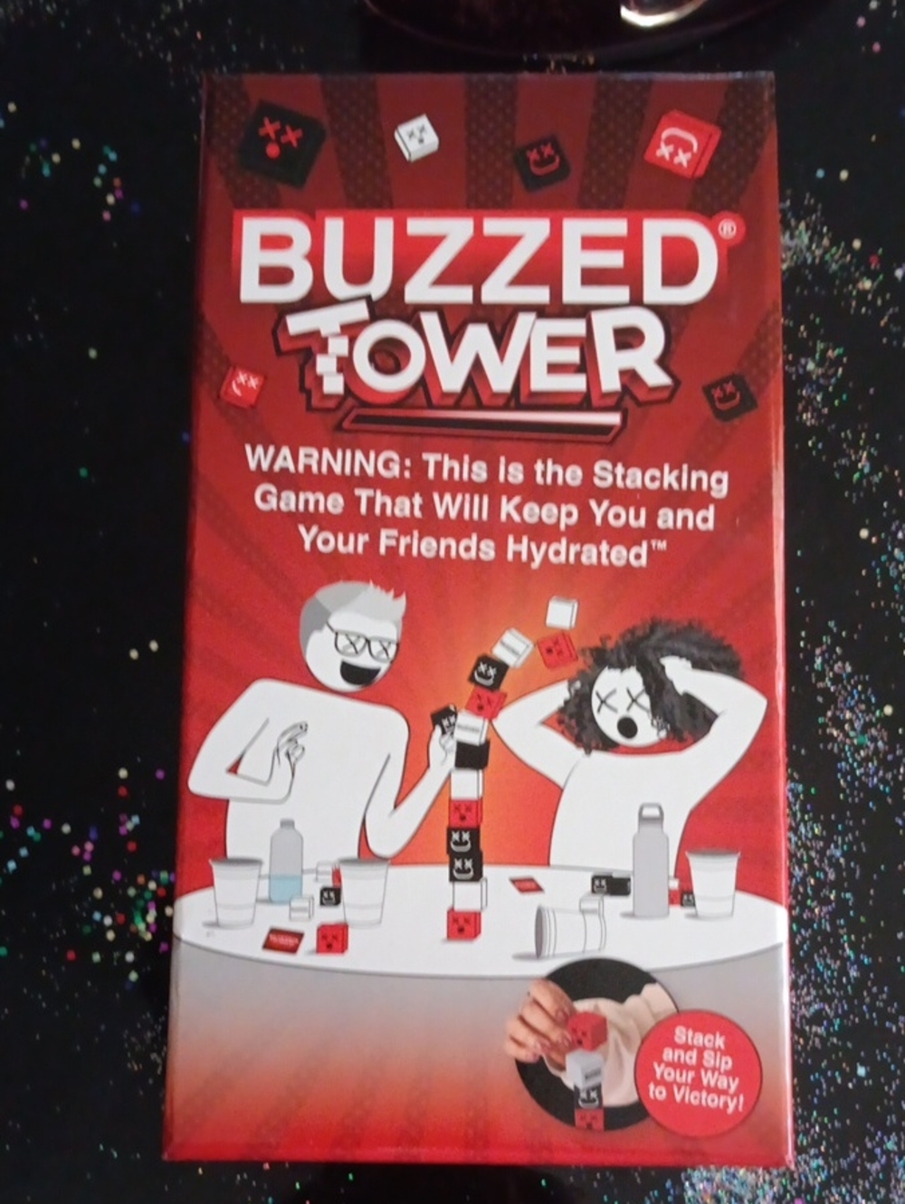 Tower Stacking Game - Red